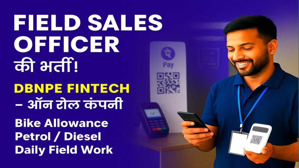 Up field sales executive job 2025