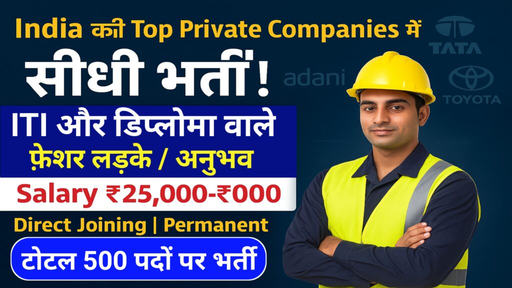 latest ITI job vacancy 2025