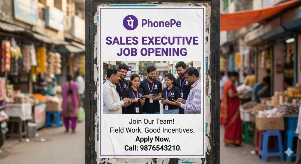 PhonePe Field Sales Executive Job Vacancy 2026 