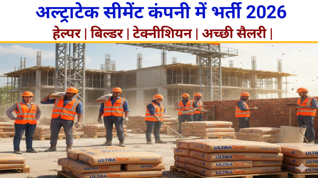 UltraTech Cement Job Vacancy 2026