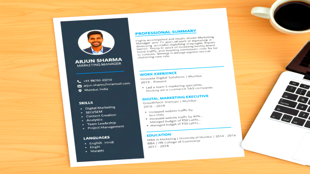 Resume kaise banaye 2026